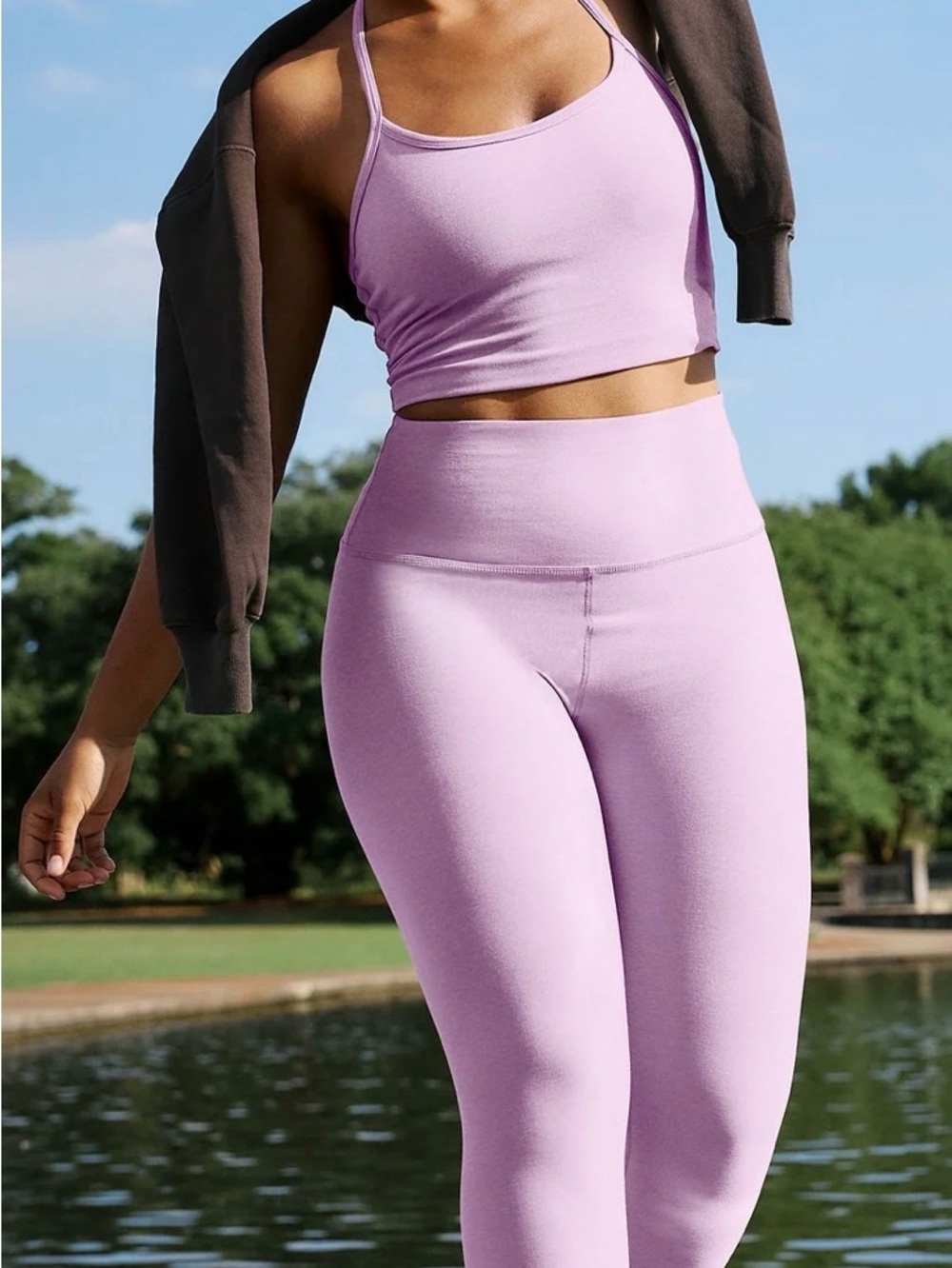 Beyond Yoga Lilac High-Waist Leggings